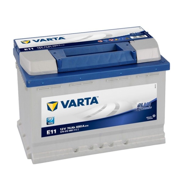 Baterie Varta Blue Dynamic E11 74Ah 680A 12V 5740120683132